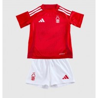 Nottingham Forest Chris Wood #11 Hjemmebanesæt Børn 2024-25 Kortærmet (+ Korte bukser)